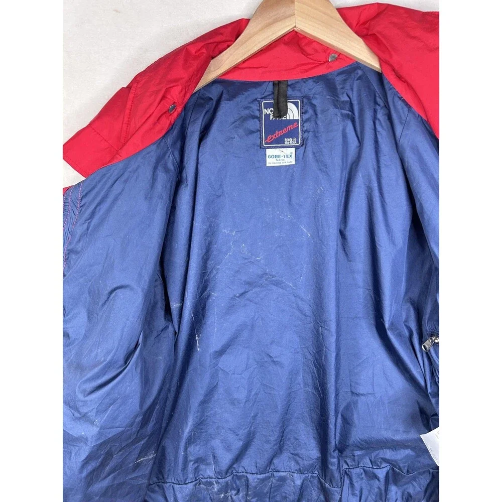 Vintage The North Face Extreme Jacket Mens 2XL Red Gore Tex Ski Shell 80s